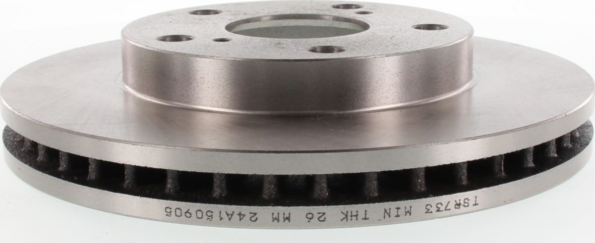 Tru Stop Brake Rotor Vented 254.8Mm TSR733