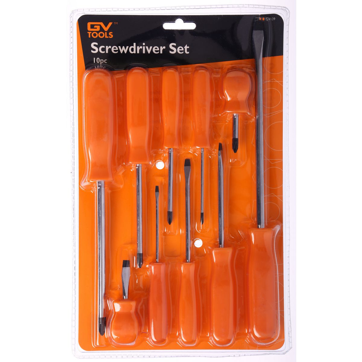 GV Tools Screwdriver Set 10 Piece GV139