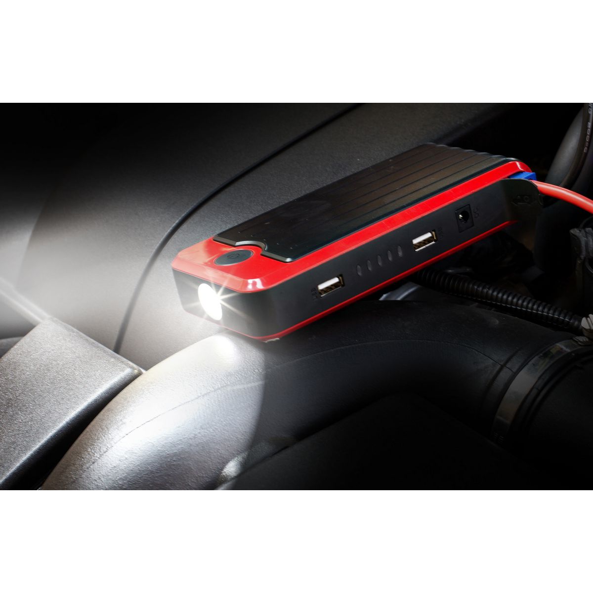 PowerAll Deluxe 12V 400A Jump Starter And Power Bank PBJS12000-RD