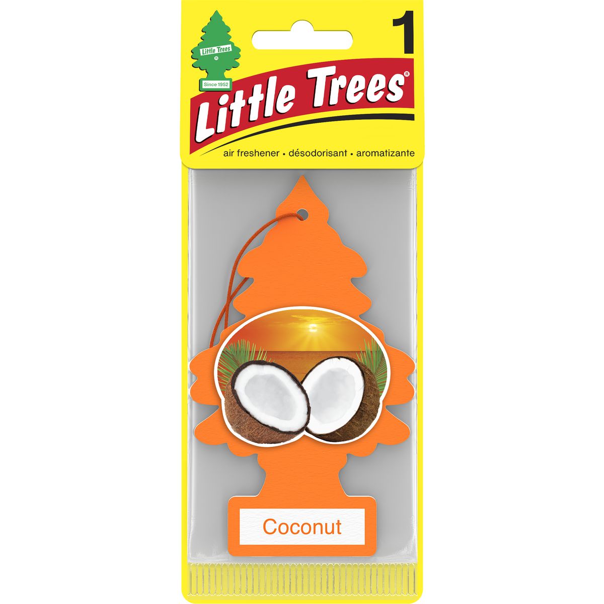 Little Trees Car Air Freshener Coconut 1 Pack
