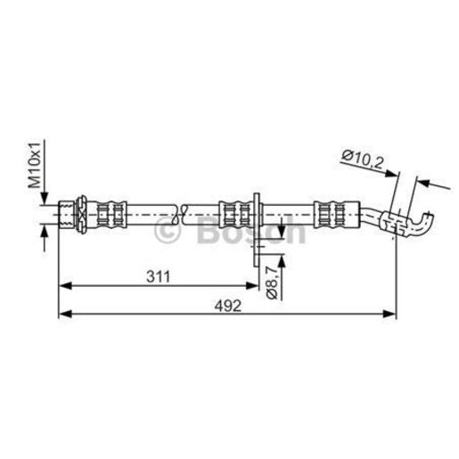 Bosch Brake Hose BH1026