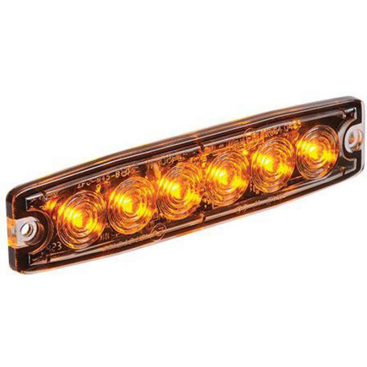 Narva LED Low Profile Warning Light Amber 12/24V