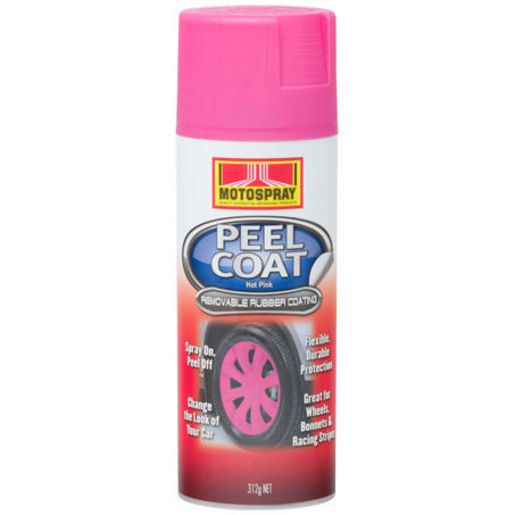Motospray Peel Coat Spray Hot Pink 312G RO 284971