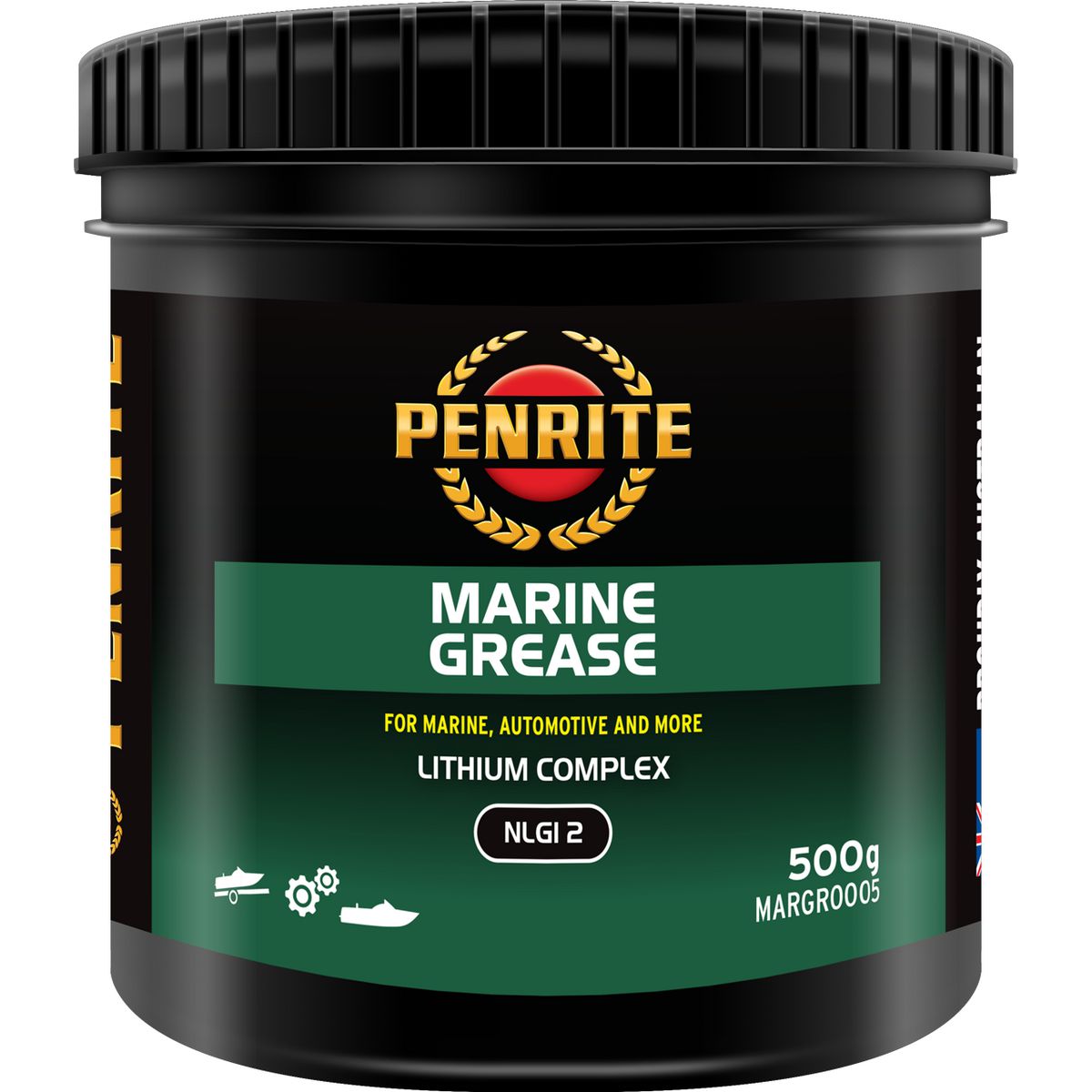 Penrite Marine Grease NGLI 2 Lithium Complex 500g MARGR0005