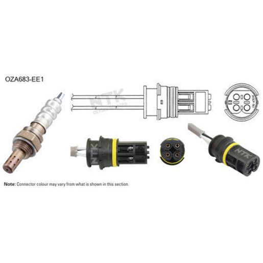 NTK Oxygen Lambda Sensor OZA683-EE1