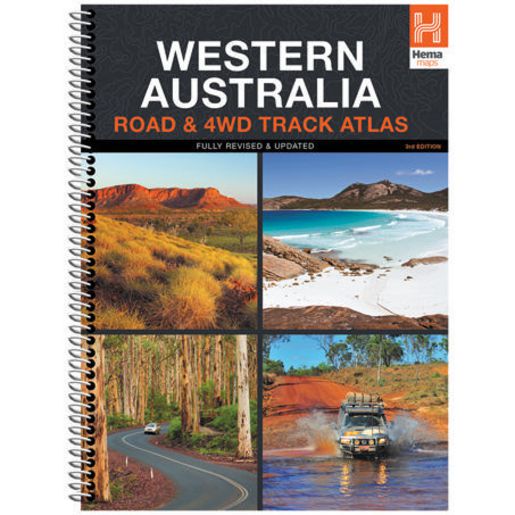 HEMA Maps Wa Road & 4WD Track Atlas 3rd Edition 9781865007328