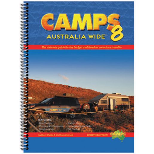 HEMA Camps Australia Wide 8 Spiral Edition Map