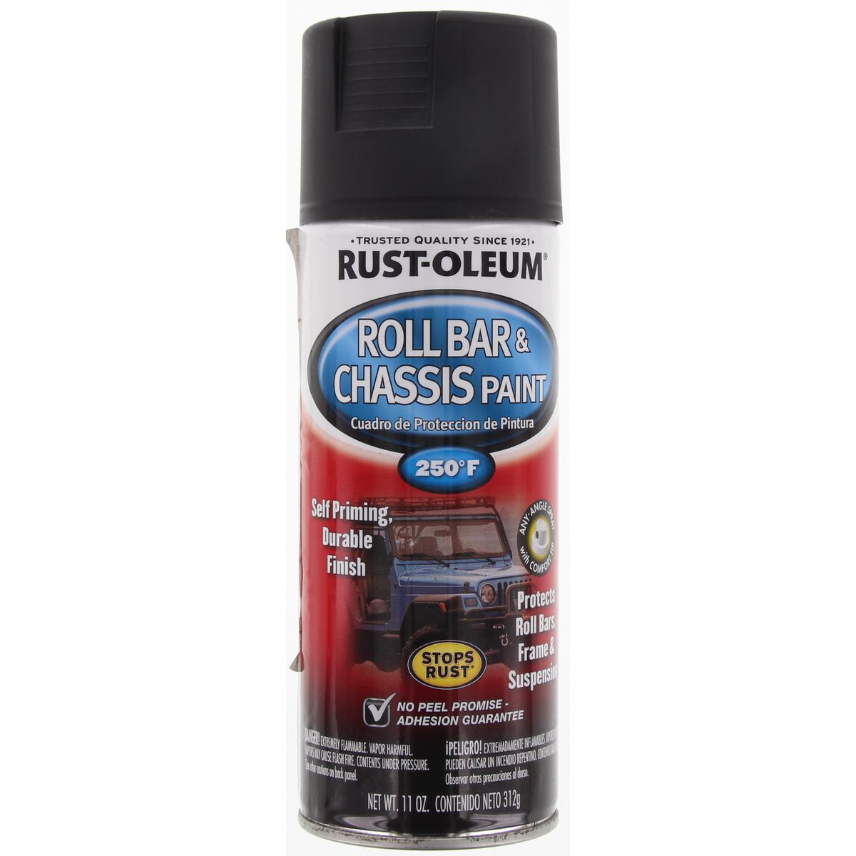 Rust-Oleum Rollbar & Chassis Paint 312G Satin Black RO 275231