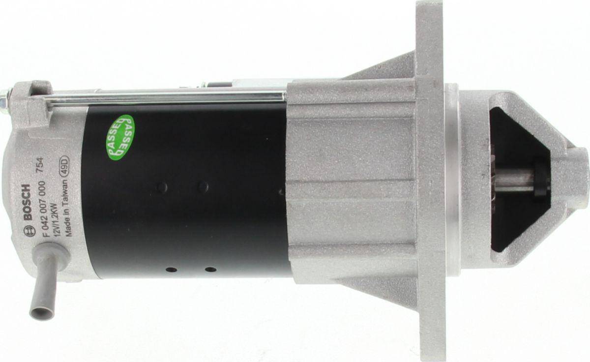 Bosch Starter Motor 12V 9Th CW BXH140M