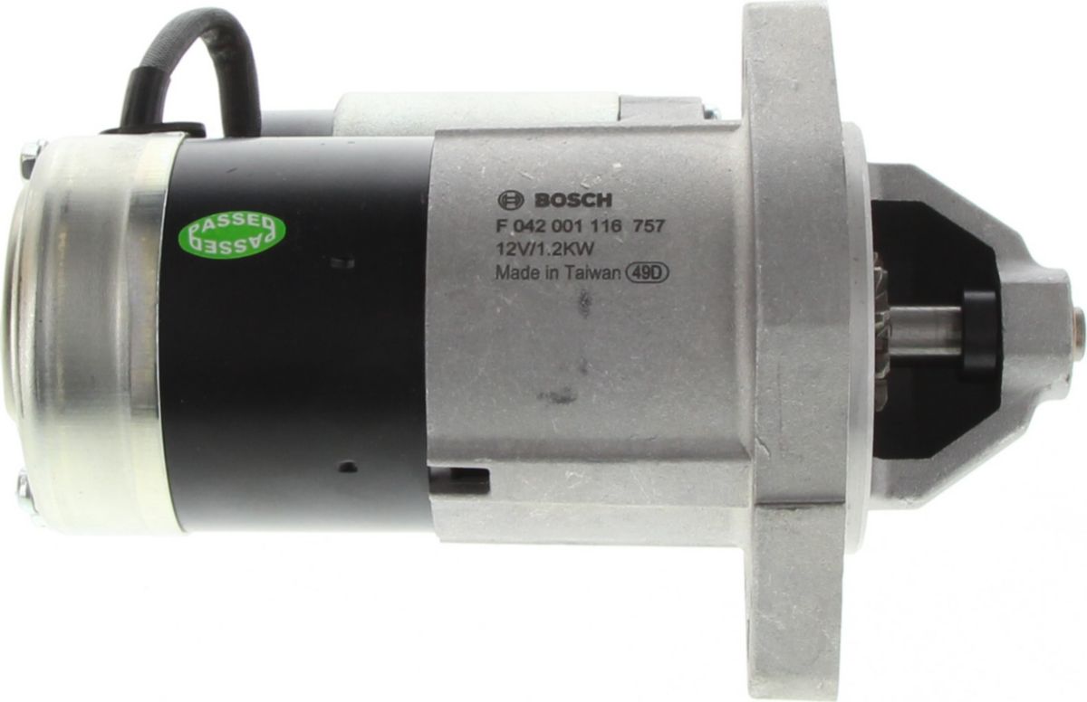 Bosch Starter Motor 12V 10Th CW BXPR001M