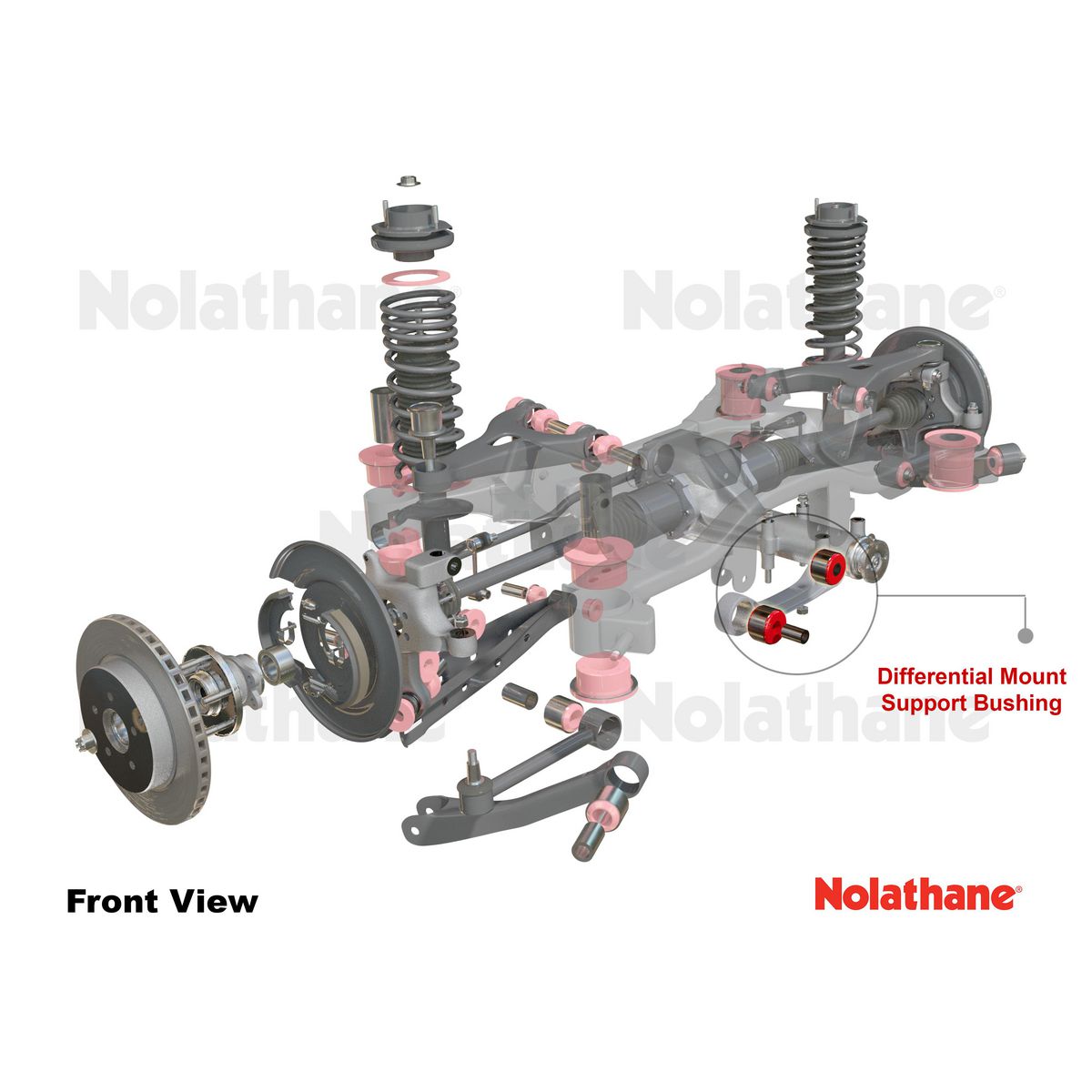 Nolathane Differential Bush Kit 49207