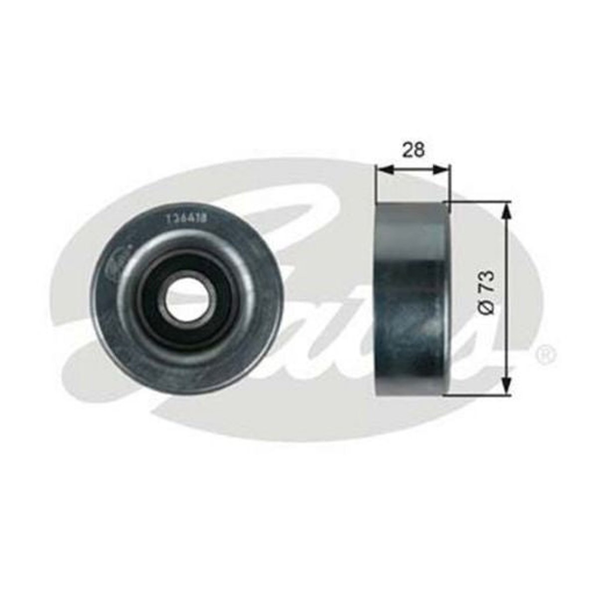 Gates Engine Idler Pulley 36418