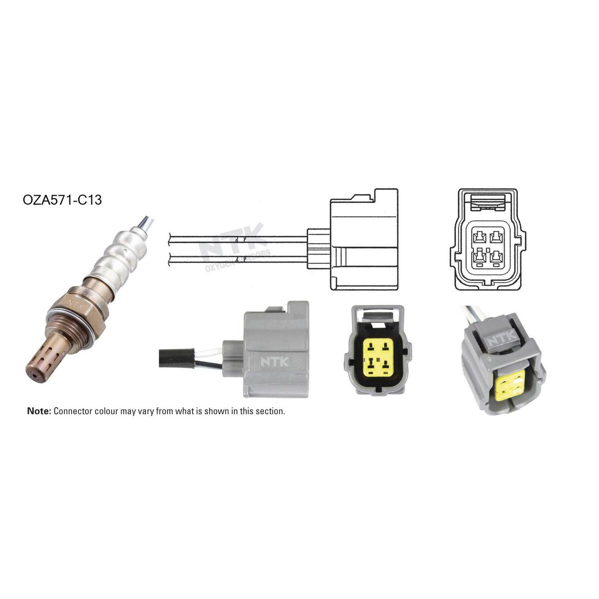 NTK Oxygen Lambda Sensor OZA571-C13