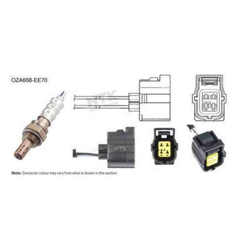 NTK Oxygen Lambda Sensor OZA668-EE70
