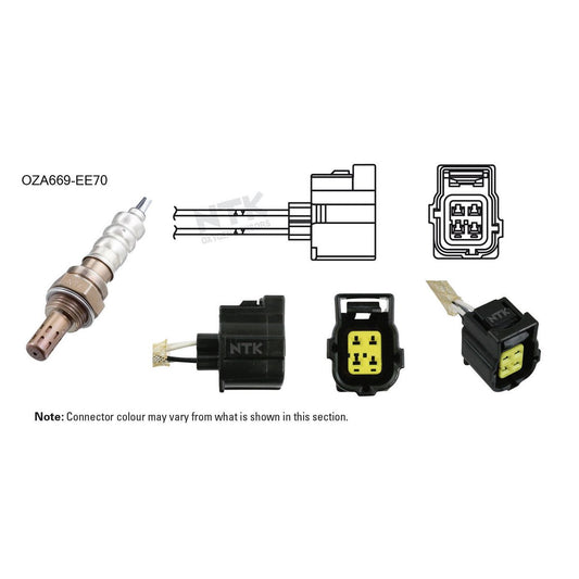 NTK Oxygen Lambda Sensor OZA669-EE70