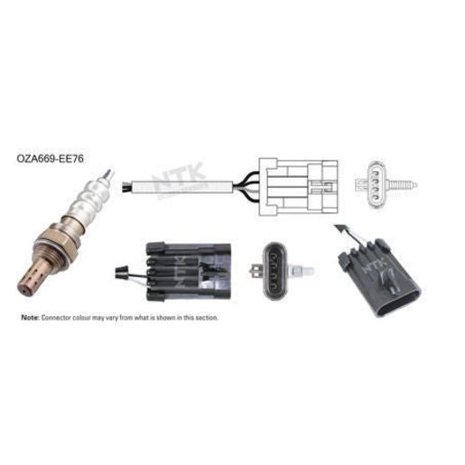 NTK Oxygen Lambda Sensor OZA669-EE76