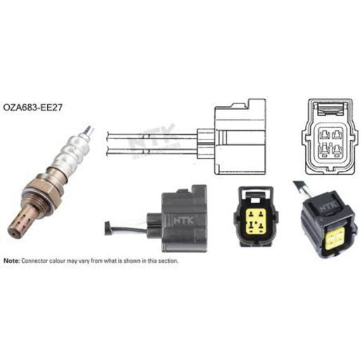 NTK Oxygen Lambda Sensor OZA683-EE27