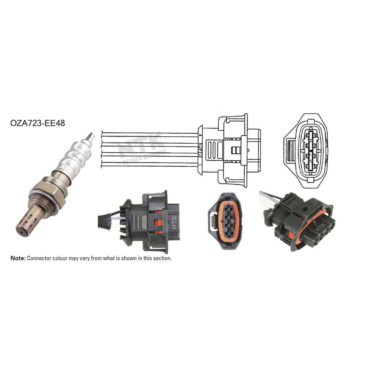 NTK Oxygen Lambda Sensor OZA723-EE48