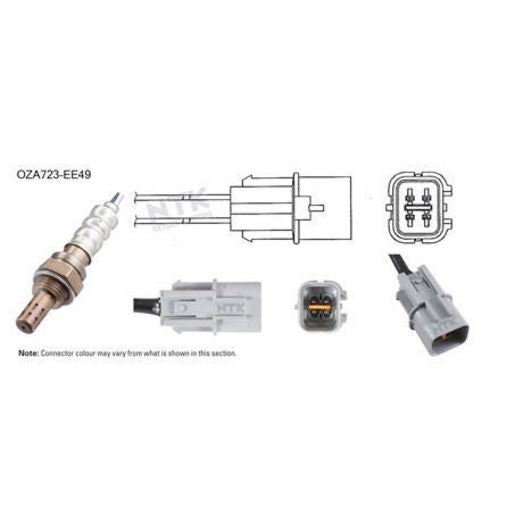 NTK Oxygen Sensor 4 Wire 1150mm Cable OZA723-EE49
