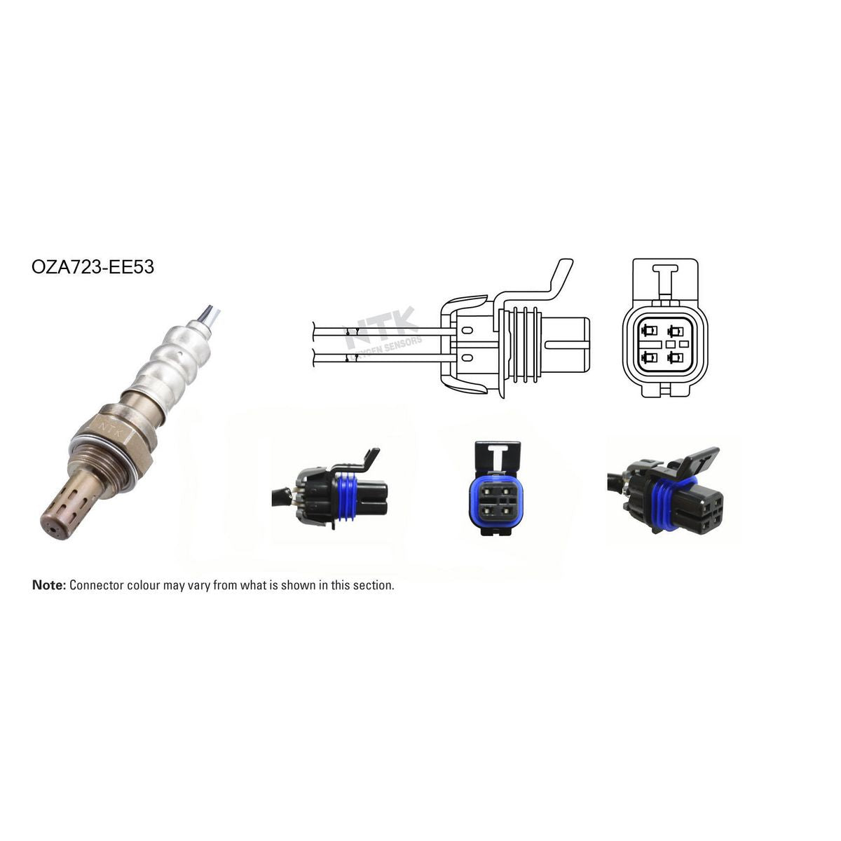 NTK Oxygen Sensor OZA723-EE53