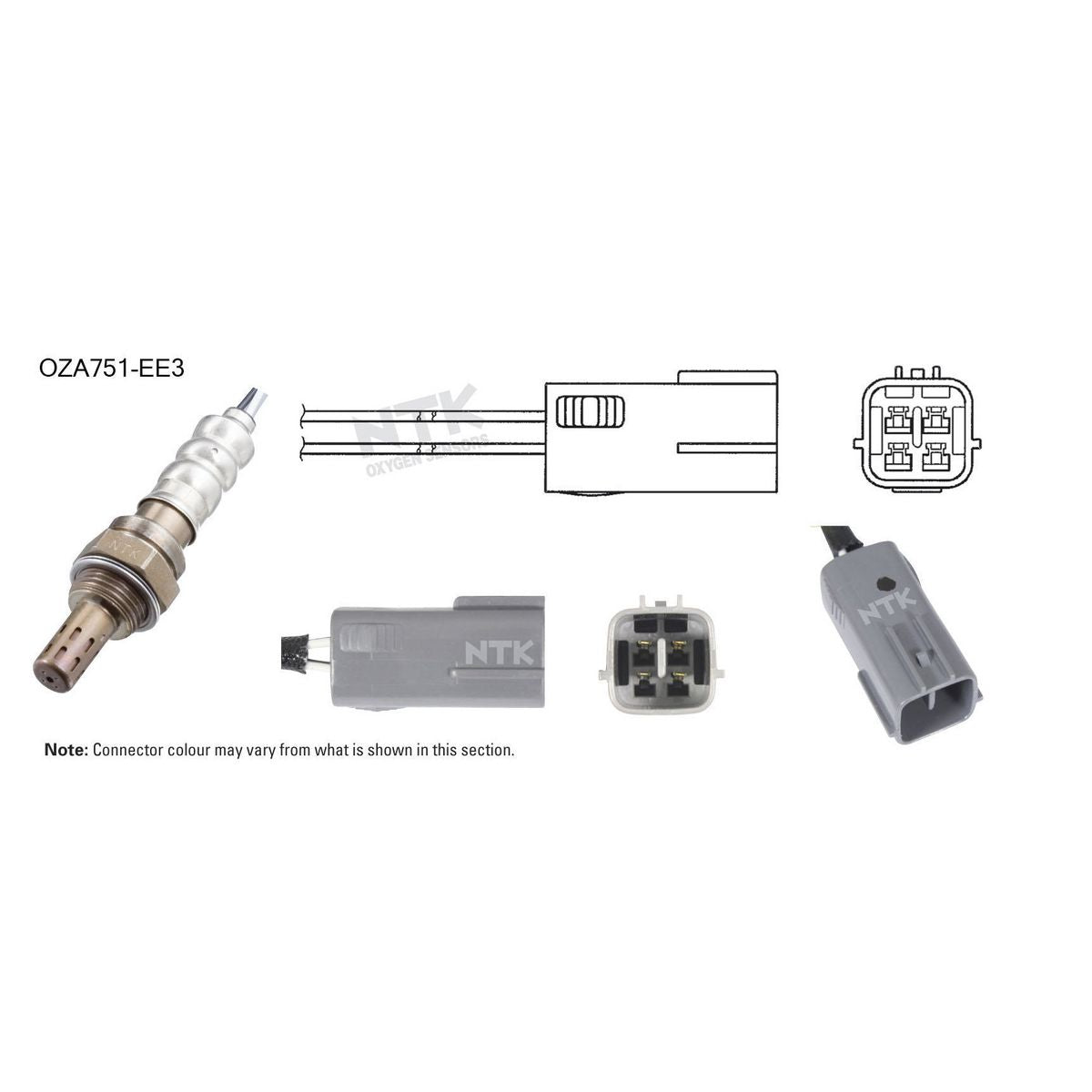 NTK Oxygen Lambda Sensor OZA751-EE3