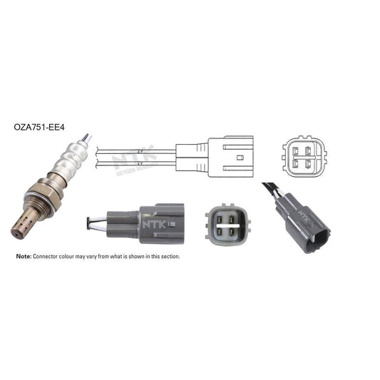 NTK Oxygen Lambda Sensor OZA751-EE4