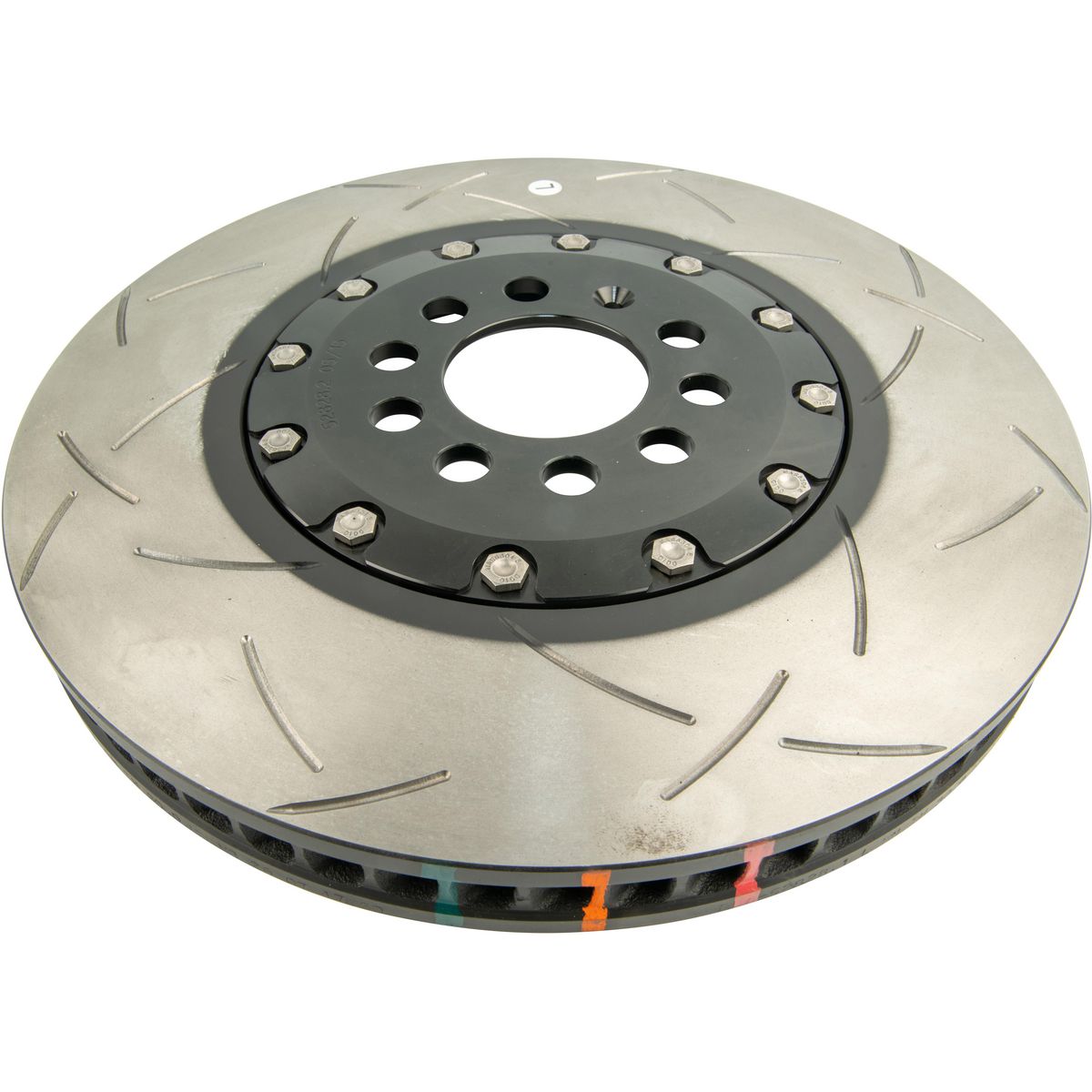 DBA T3 5000 Slotted 2Pc Brake Rotor 334mm Front LH DBA52828BLKLS
