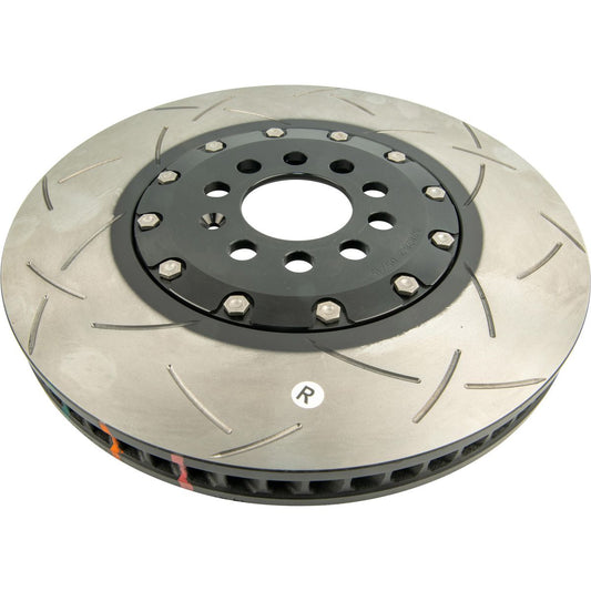 DBA T3 5000 Slotted 2Pc Brake Rotor 334mm Front RH DBA52828BLKRS