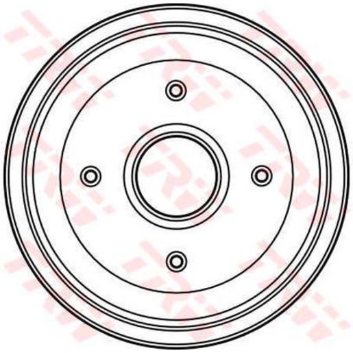 TRW Brake Drum DB4128