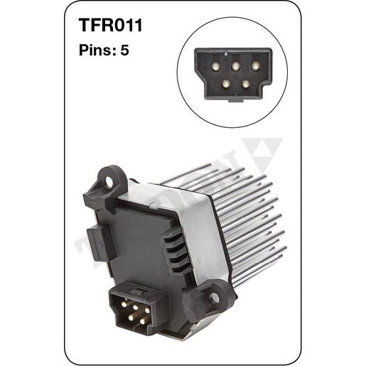 Tridon AC Blower Motor Resistor TFR011