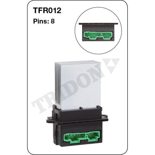 Tridon AC Blower Motor Resistor TFR012