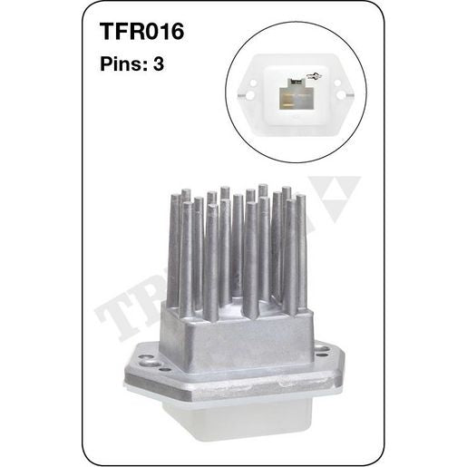 Tridon AC Blower Motor Resistor TFR016