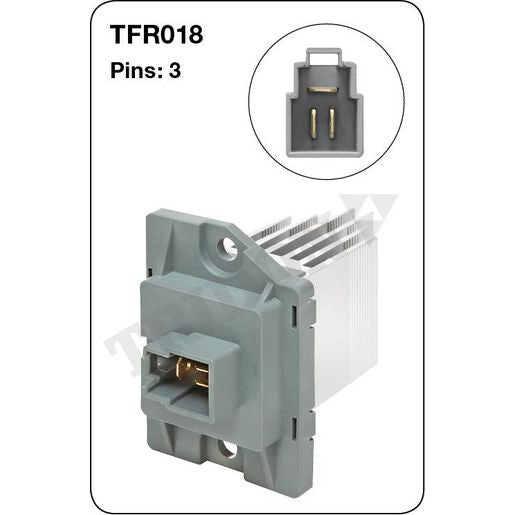 Tridon AC Blower Motor Resistor TFR018