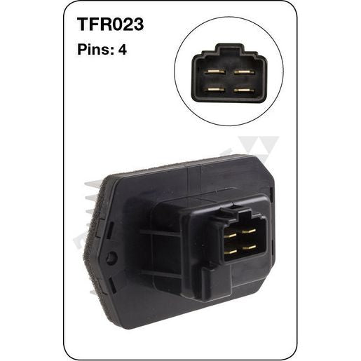 Tridon AC Blower Motor Resistor TFR023
