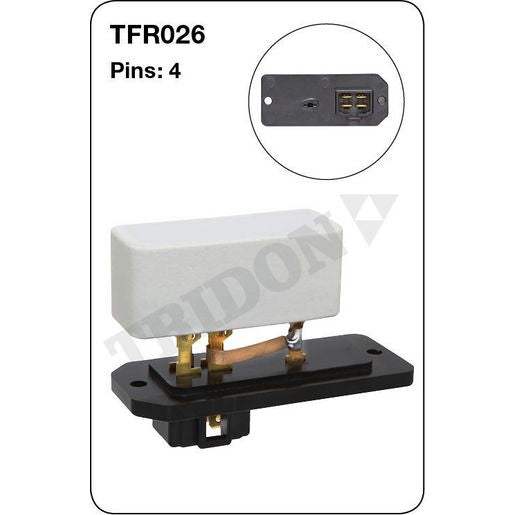 Tridon AC Blower Motor Resistor TFR026