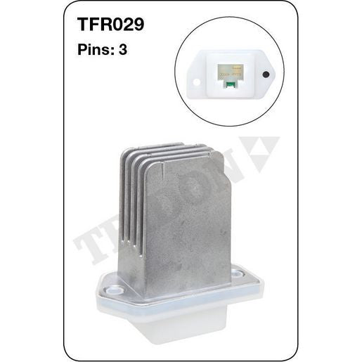Tridon AC Blower Motor Resistor TFR029