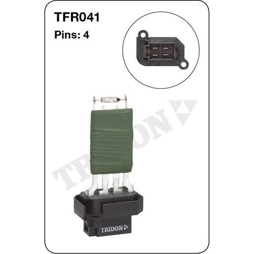 Tridon AC Blower Motor Resistor TFR041