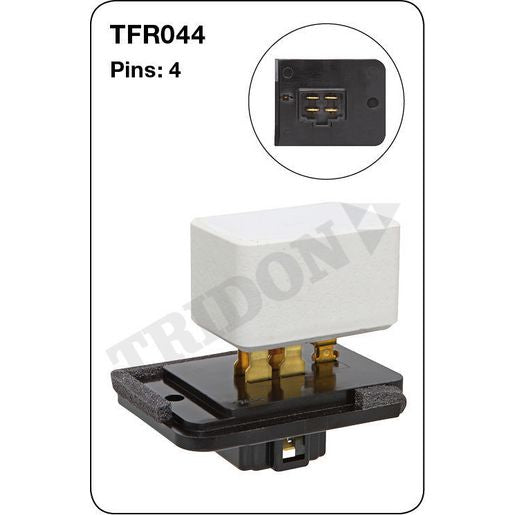 Tridon AC Blower Motor Resistor TFR044