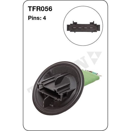 Tridon AC Blower Motor Resistor TFR056