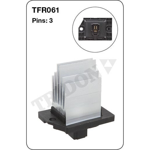 Tridon AC Blower Motor Resistor TFR061