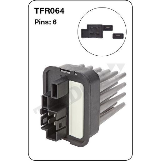 Tridon AC Blower Motor Resistor TFR064