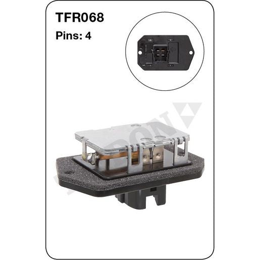 Tridon AC Blower Motor Resistor TFR068