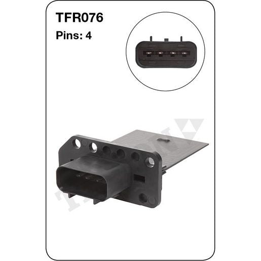 Tridon AC Blower Motor Resistor TFR076