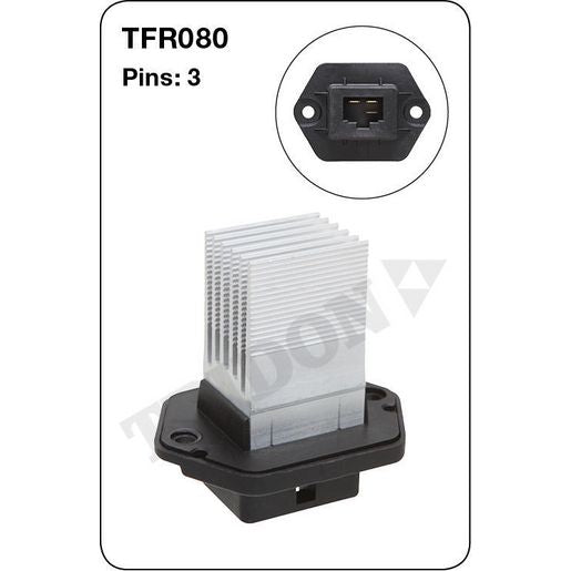 Tridon AC Blower Motor Resistor TFR080