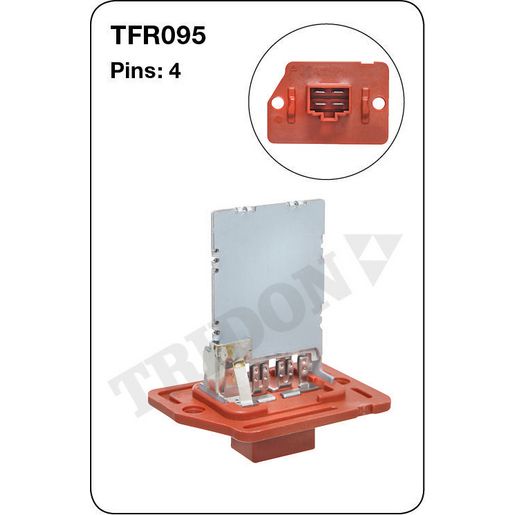Tridon AC Blower Motor Resistor TFR095