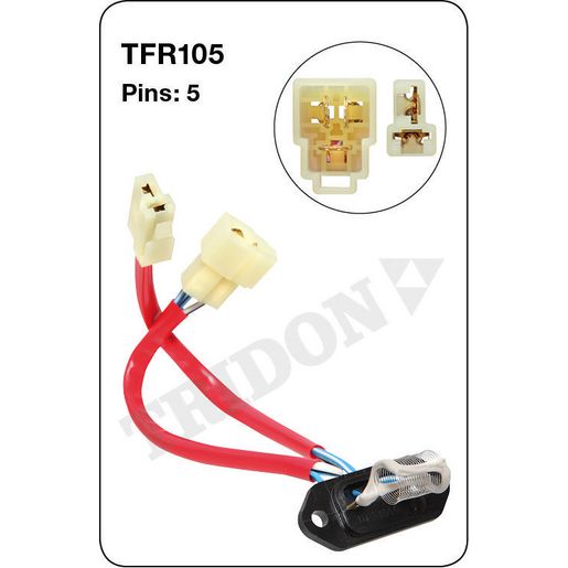 Tridon AC Blower Motor Resistor TFR105