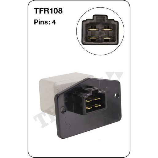 Tridon AC Blower Motor Resistor TFR108
