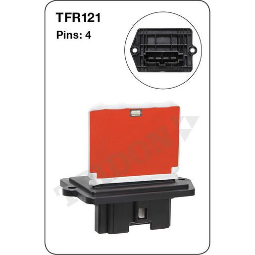 Tridon AC Blower Motor Resistor TFR121