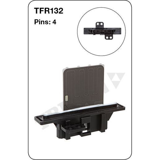 Tridon AC Blower Motor Resistor TFR132