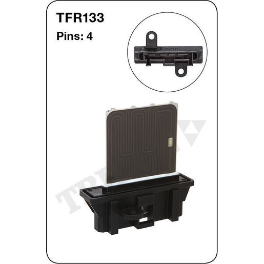 Tridon AC Blower Motor Resistor TFR133